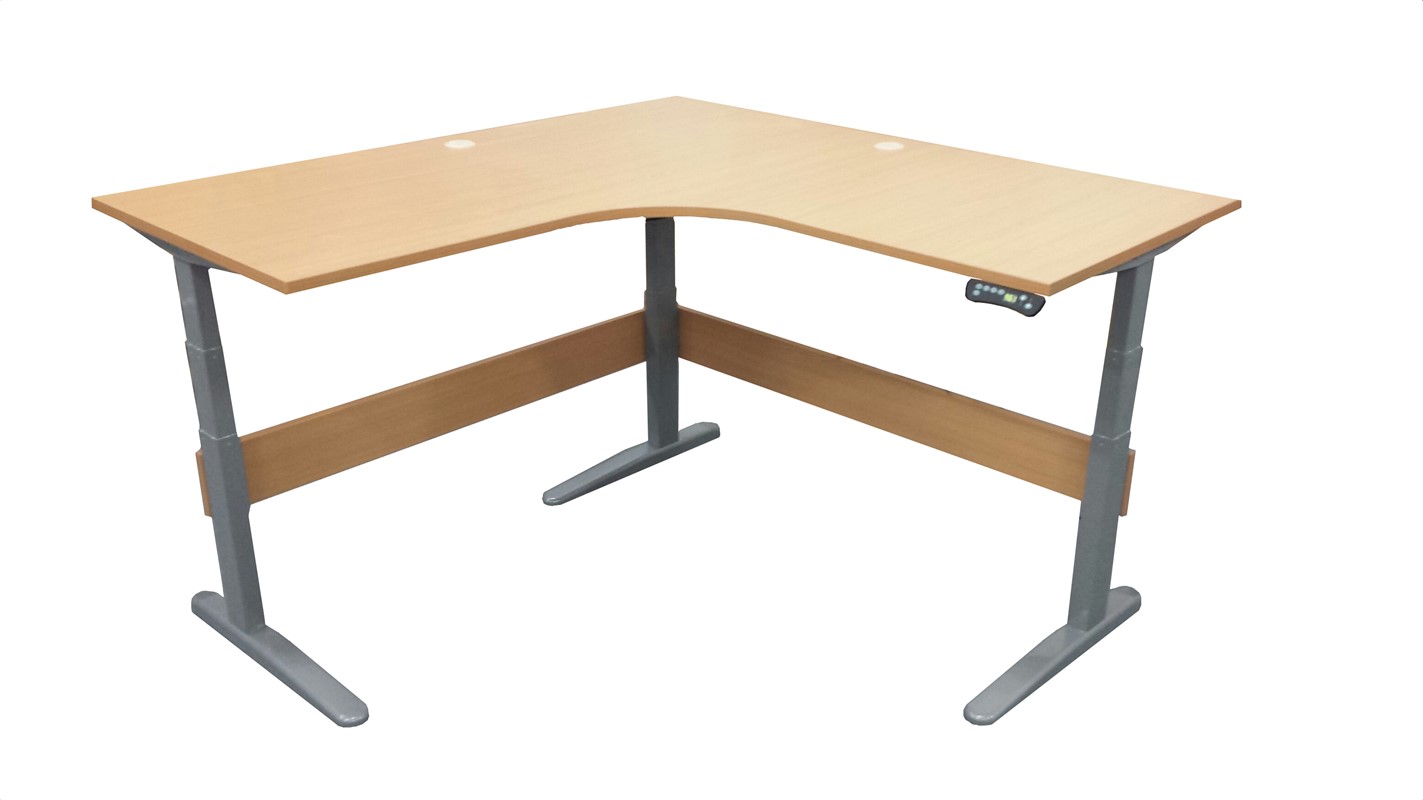 Accord L-Shaped Large - Height Adjustable Desk (over 1800 mm)